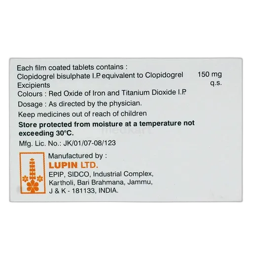 clopitab 150mg tablet 10's